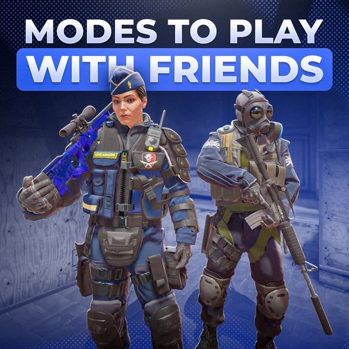 Modes to Play with Friends on Cybershoke! 😎